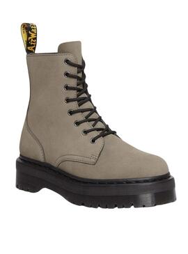 Stivales Dr Martens Jadon Nichel Grigio per Donna