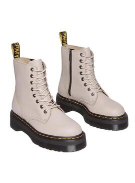 Stivales Dr Martens Jadon III Vintage Beige Donna