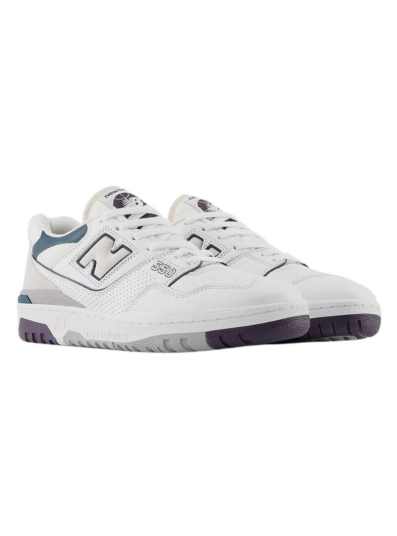 Sneakers New Balance BB550 Bianco Verde Donna