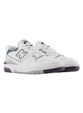 Sneakers New Balance BB550 Bianco Verde Donna