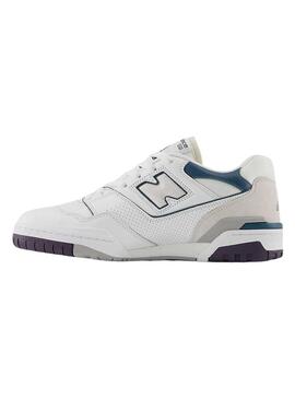 Sneakers New Balance BB550 Bianco Verde Donna