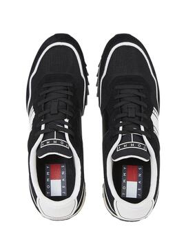 Sneakers Tommy Jeans Runner Miscela Nero Uomo