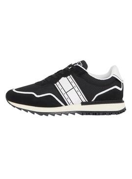 Sneakers Tommy Jeans Runner Miscela Nero Uomo