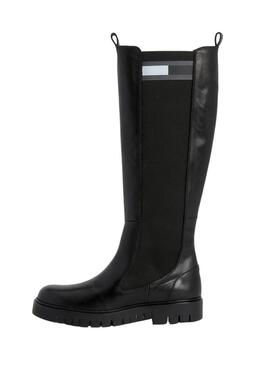 Stivales Tommy Hilfiger High Albero Nero per Donna