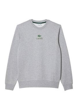 Felpa Lacoste Jogger Grigio per Uomo Donna