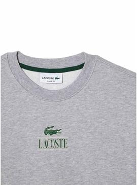 Felpa Lacoste Jogger Grigio per Uomo Donna