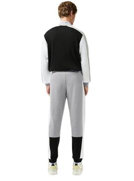 Pantaloni Lacoste Sport Jogger Grigio per Uomo