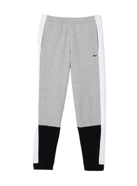 Pantaloni Lacoste Sport Jogger Grigio per Uomo