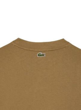 T-Shirt Lacoste Loose Fit Eco Marrone Uomo Donna