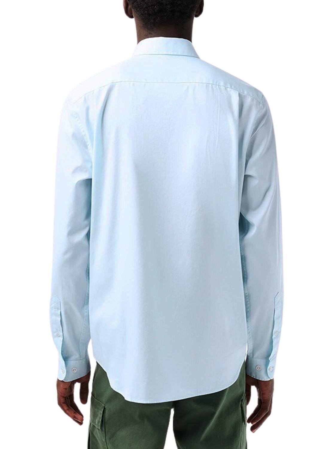 Camicia Lacoste Panorama casual Blu per Uomo