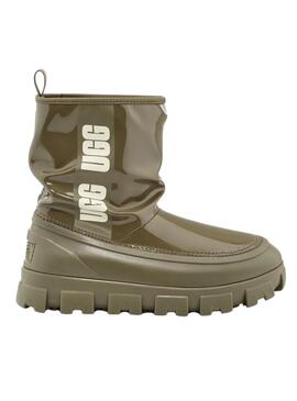 Stivales UGG Classic Brellah Mini Verde per Donna