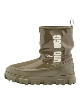 Stivales UGG Classic Brellah Mini Verde per Donna