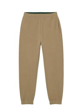 Pantaloni Lacoste Sport Jogger Marrone Donna