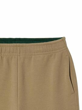 Pantaloni Lacoste Sport Jogger Marrone Donna