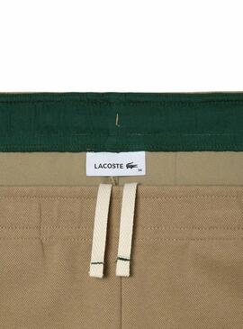 Pantaloni Lacoste Sport Jogger Marrone Donna