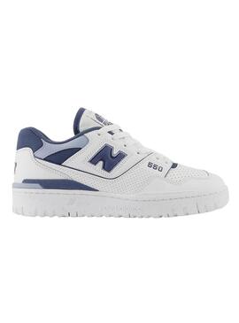 Sneakers New Balance BB550 Bianco Blu Donna