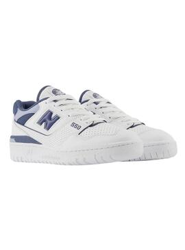 Sneakers New Balance BB550 Bianco Blu Donna