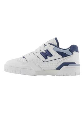 Sneakers New Balance BB550 Bianco Blu Donna