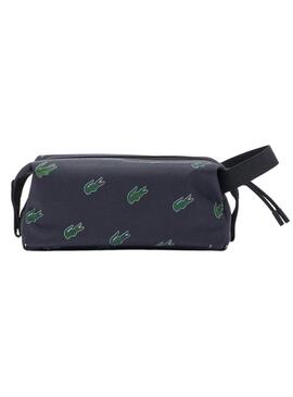 Borsa da toilette Lacoste Blu Navy Uomo Donna