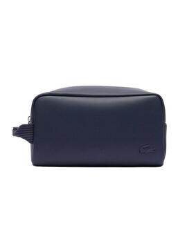 Borsa da Toilette Lacoste Blu Navy Uomo Donna