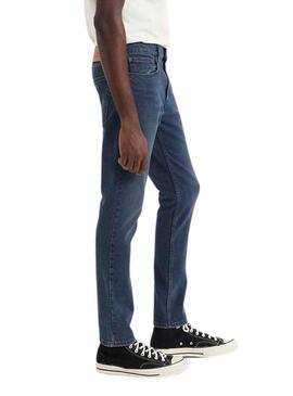 Pantaloni Jeans Levis 512 Slim Taper Blu Uomo