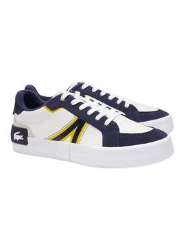 Sneakers Lacoste L004 223 Bianco Blu Donna