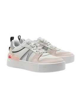 Sneakers Lacoste L002 223 Bianco per Donna