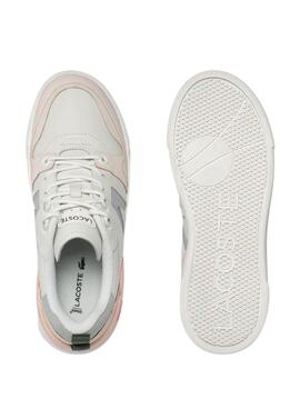 Sneakers Lacoste L002 223 Bianco per Donna