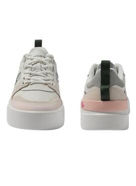 Sneakers Lacoste L002 223 Bianco per Donna