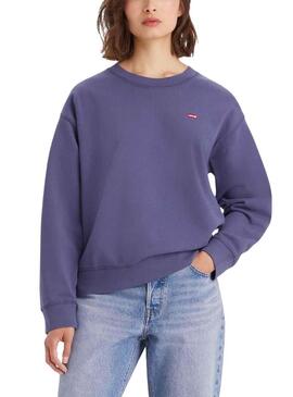 Felpa Levis Standard Morado per Donna