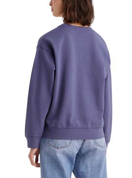 Felpa Levis Standard Morado per Donna