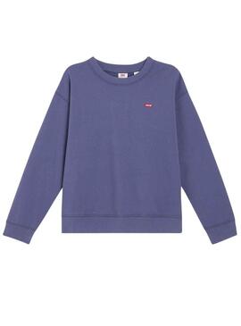 Felpa Levis Standard Morado per Donna