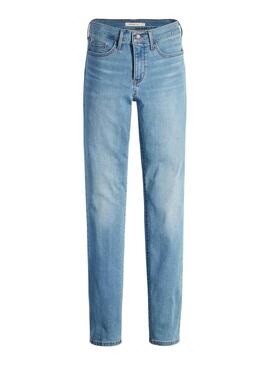 Pantaloni Jeans Levis 312 Shaping Slim Blu Donna
