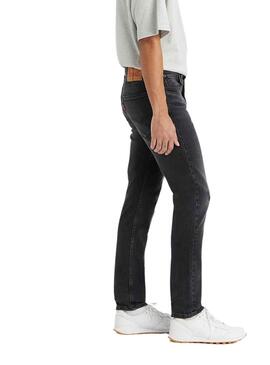 Pantaloni Jeans Levis 512 Grigio per Uomo