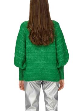 Pullover Only Celina Verde per Donna