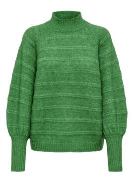 Pullover Only Celina Verde per Donna