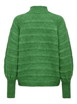 Pullover Only Celina Verde per Donna