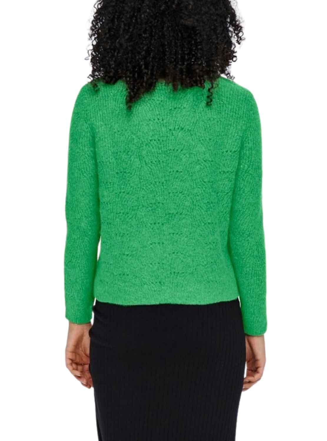 Pullover Only Lolli Verde per Donna