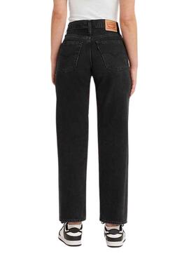 Pantaloni Jeans Levis 94 Holgados Nero Donna