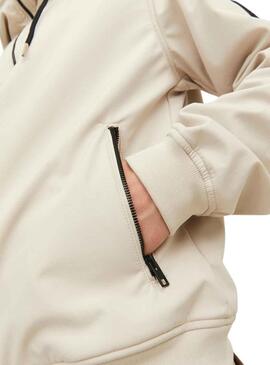 Giacca Jack & Jones Softshell Beige Uomo