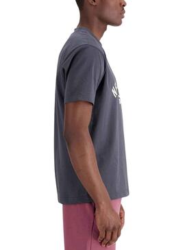 T-Shirt New Balance Essvartee Grigio per Uomo
