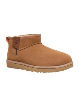 Stivaletto UGG Classic Ultra Mini Zip Marrone Donna