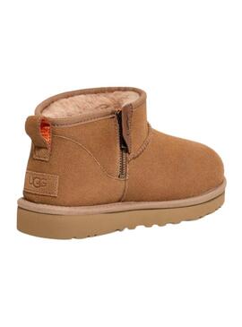 Stivaletto UGG Classic Ultra Mini Zip Marrone Donna