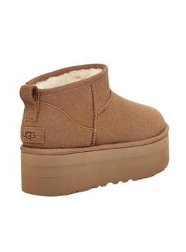 Stivales UGG Classic Ultra Mini Platform Marrone Donna