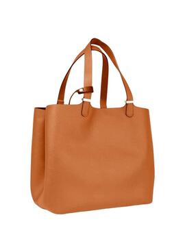 Borsa Pieces Borsa Kopa Marrone per Donna