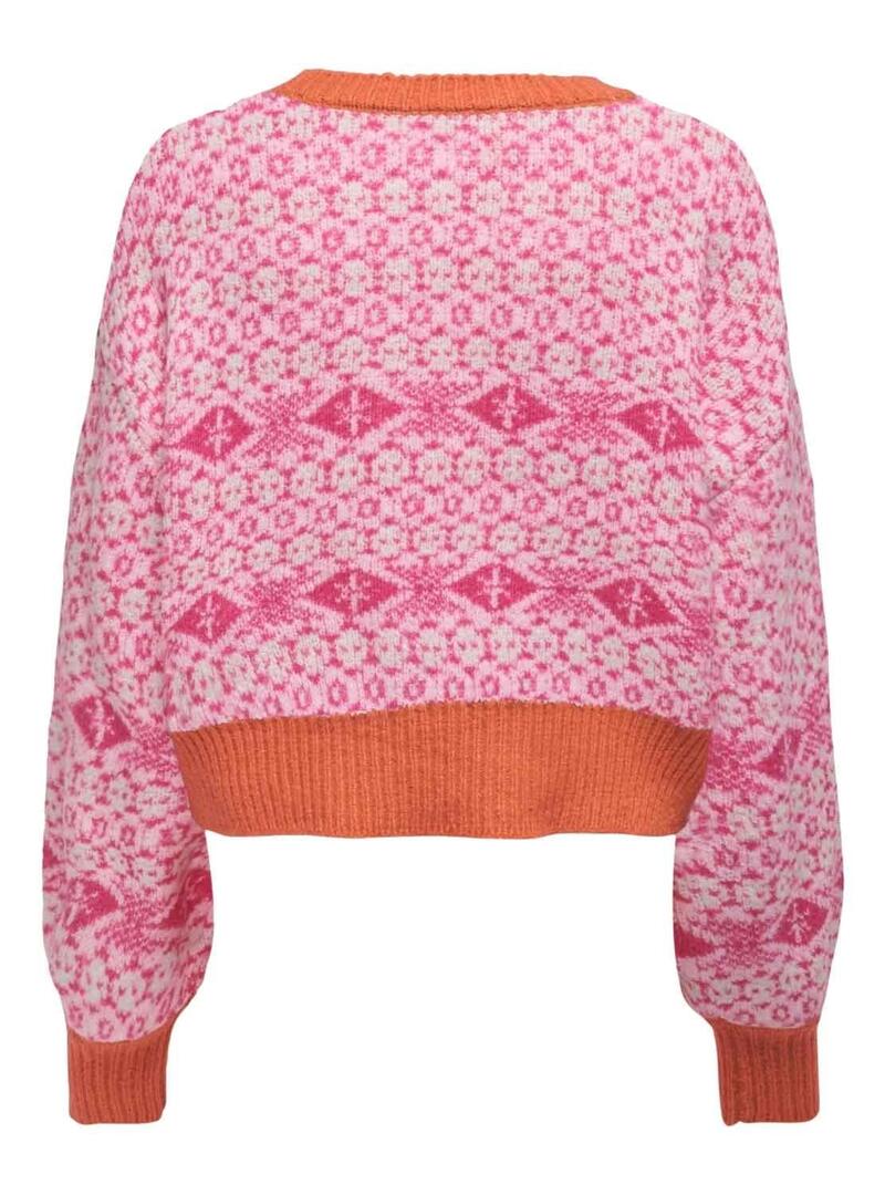 Pullover Only Dea Rosa per Donna