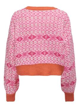 Pullover Only Dea Rosa per Donna