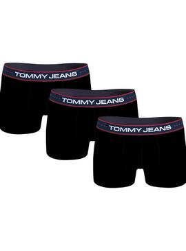 Pack 3 Boxer Tommy Hilfiger Baule Nero Uomo