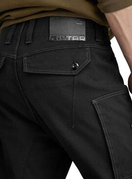 Pantaloni G-Star Cargo Zip Skinny Nero Uomo