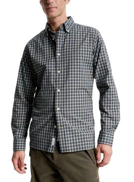 Camicia Tommy Hilfiger Nat Soft Verde per Uomo